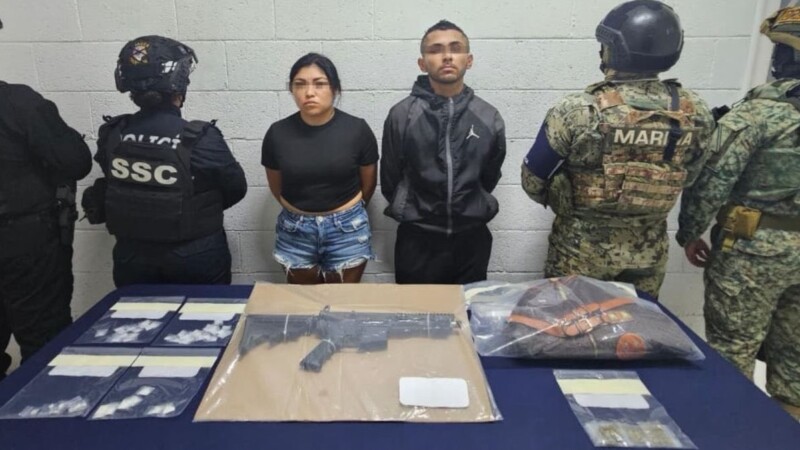 Detienen a una pareja por narcomenudeo en Cozumel