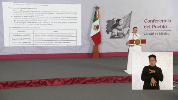 Apoyos a Cuba son históricos, incluso en era del PRIAN: CSP