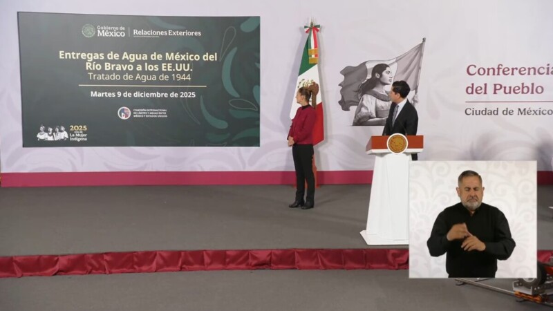 Confía Sheinbaum en acuerdo satisfactorio sobre pago de agua