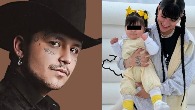 Christian Nodal demanda a Cazzu por presunto manejo irregular de pensión para su hija Inti