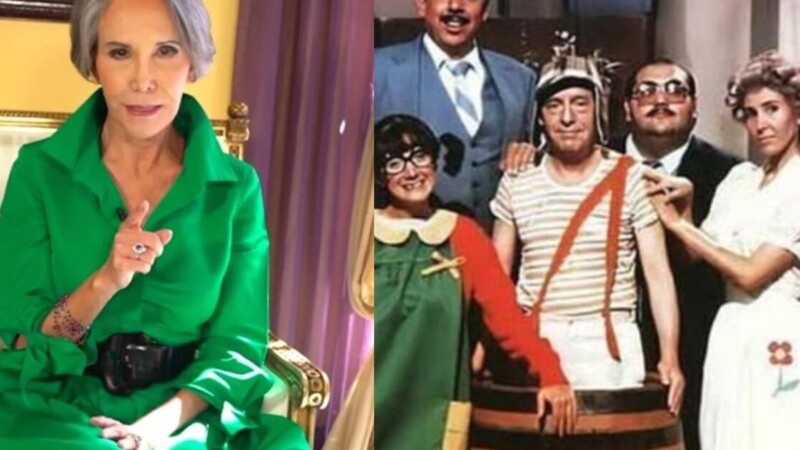 Florinda Meza revive nostalgia con imagen del elenco de El Chavo del 8