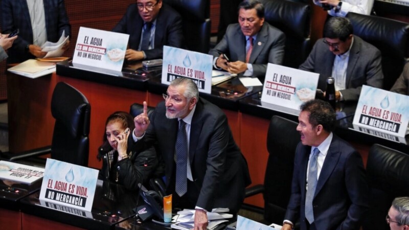 ‘Fast track’, el Senado avala leyes de aguas
