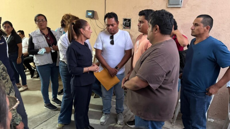 Supervisa Sheinbaum atención a lesionados y víctimas en Oaxaca