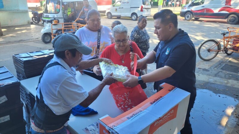 Llevamos beneficio alimentario para nuestras familias portomorelenses: Blanca Merari