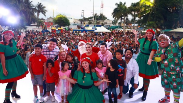 Inician posadas cancunenses en Bonfil