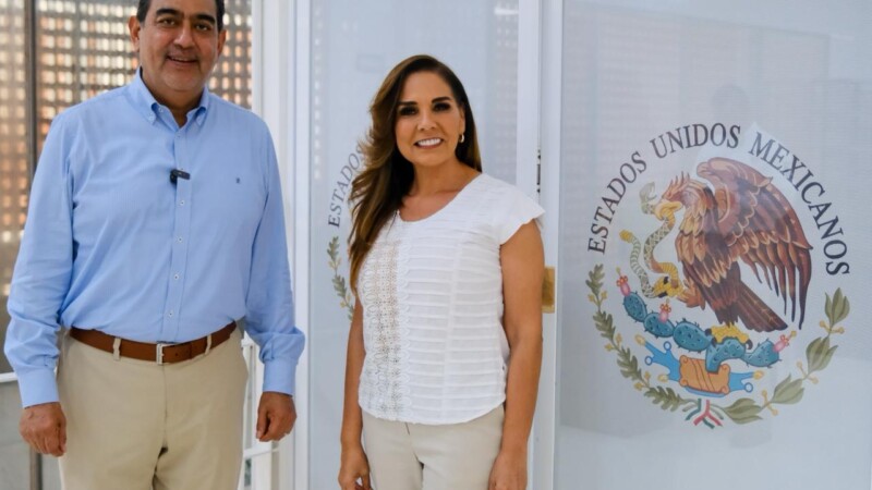 Mara Lezama y Sergio Salomón supervisan Estación Migratoria para garantizar trato digno y agilizar accesos