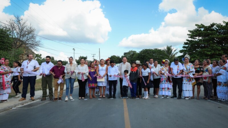 Después de 20 años, Sahcabá y Xocchel recuperan una carretera segura