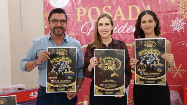 Atenea Gómez Ricalde presenta elenco artístico del Gran Baile de Año Nuevo 2026 en Isla Mujeres