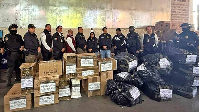 IMPI asegura más de doce mil cajetillas de cigarros piratas en la CDMX