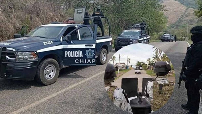 Vuelca vehículo de la Semar en Chiapas durante ataque armado y resultan lesionados cinco marinos
