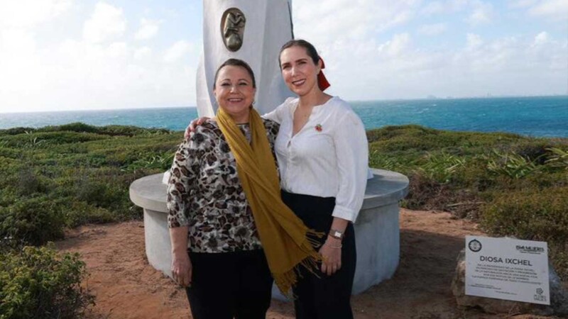 Gobierno de Isla Mujeres inaugura cuatro nuevas esculturas en Punta Sur