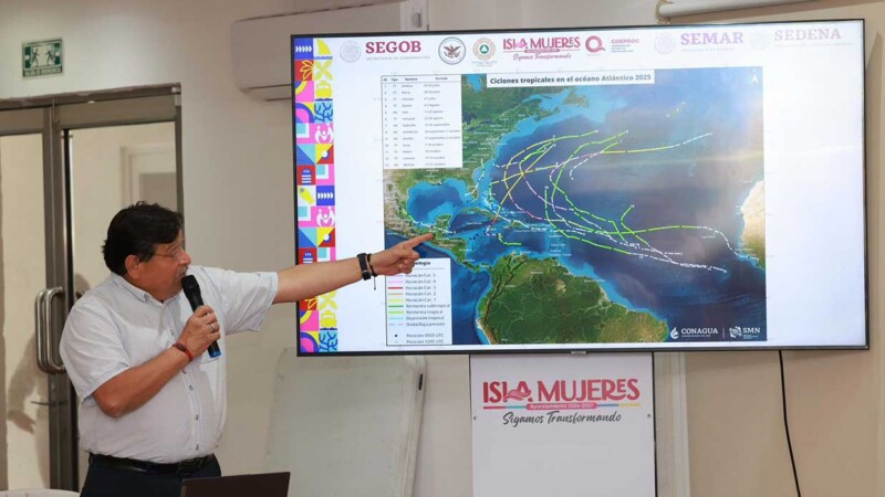 Gobierno de Isla Mujeres concluye la Temporada de Lluvias y Ciclones Tropicales 2025 con la Clausura del Comité Operativo Municipal
