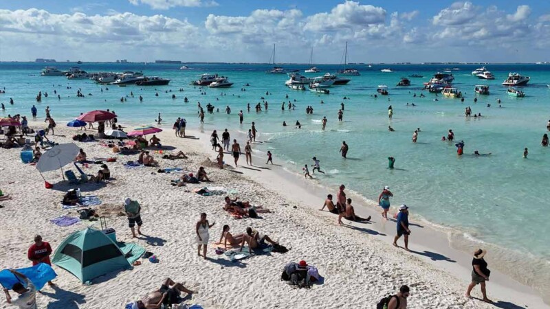 Isla Mujeres registra ocupación hotelera del 90% el último fin de semana del año