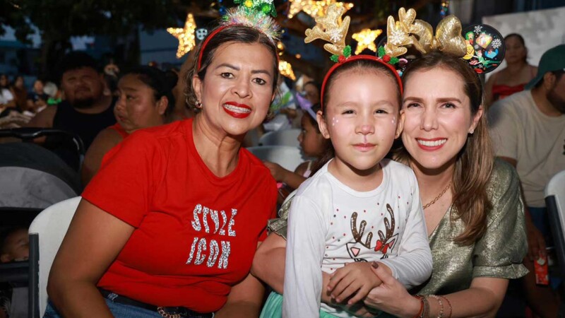 Atenea Gómez Ricalde impulsa convivencia familiar en Isla Mujeres con el programa “Posada en tu Colonia” en La Gloria