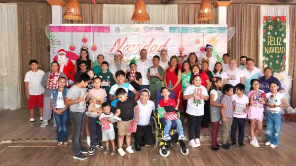 DIF Puerto Morelos fortalece la inclusión social con posada navideña