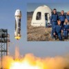 Blue Origin lleva por primera vez a una persona en silla de ruedas al espacio