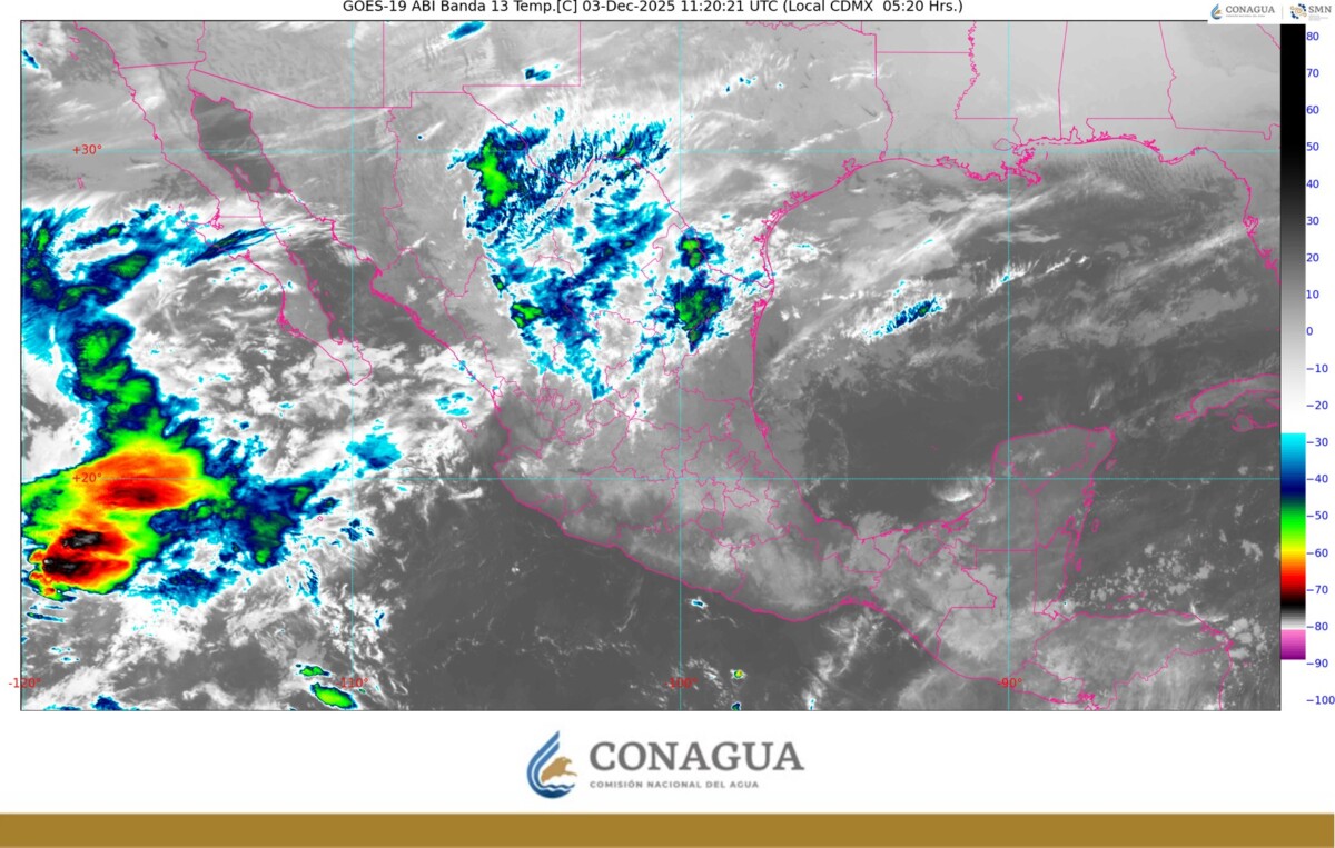 Pronóstico del clima en Quintana Roo para hoy miércoles; cielo medio nublado con lluvias aisladas en Quintana Roo.