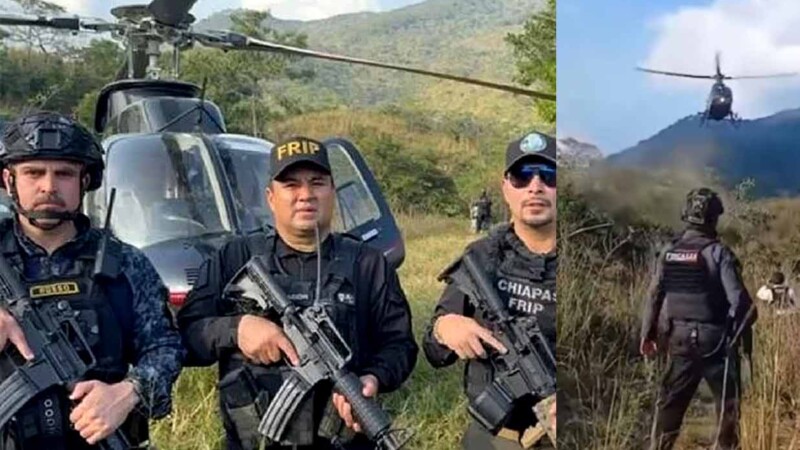 Agentes del FRIP abaten a dos presuntos sicarios en la región Frailesca de Chiapas