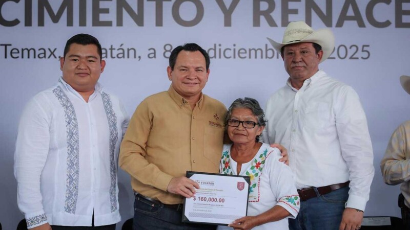 Con apoyos, Gobierno de Yucatán hace renacer el campo