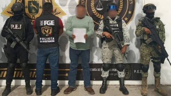 Capturan en Yucatán a 'El Tipo', generador de violencia de Quintana Roo