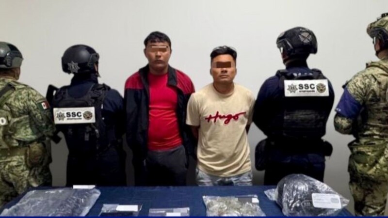 Detienen a dos por delitos contra la salud en Cozumel