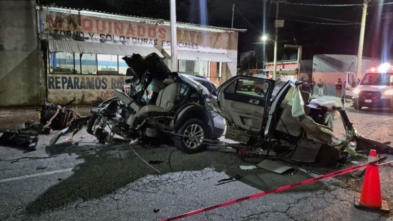 Fallece una joven en un terrible accidente automovilístico en Ciudad del Carmen