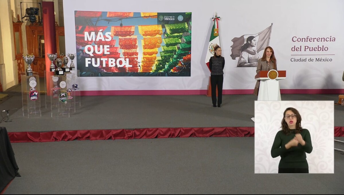 Como parte del Mundial Social 2026, la Presidenta Claudia Sheinbaum Pardo, encabezó la presentación de los 74 Mundialitos y Copas de Futbol que se desarrollarán en el marco de la Copa Mundial de la FIFA 2026.