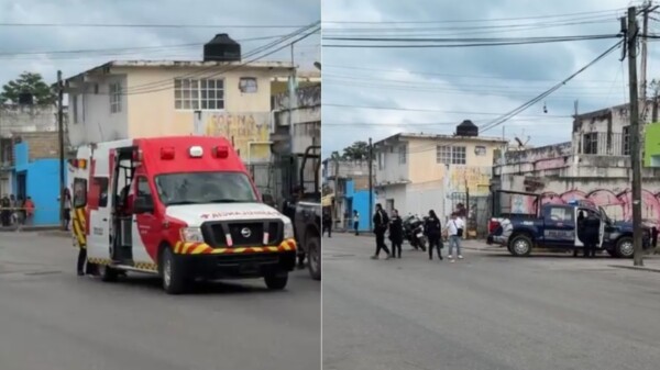 Intentan ejecutar a balazos a un sujeto en la Ruta 4 de Cancún (VIDEO)