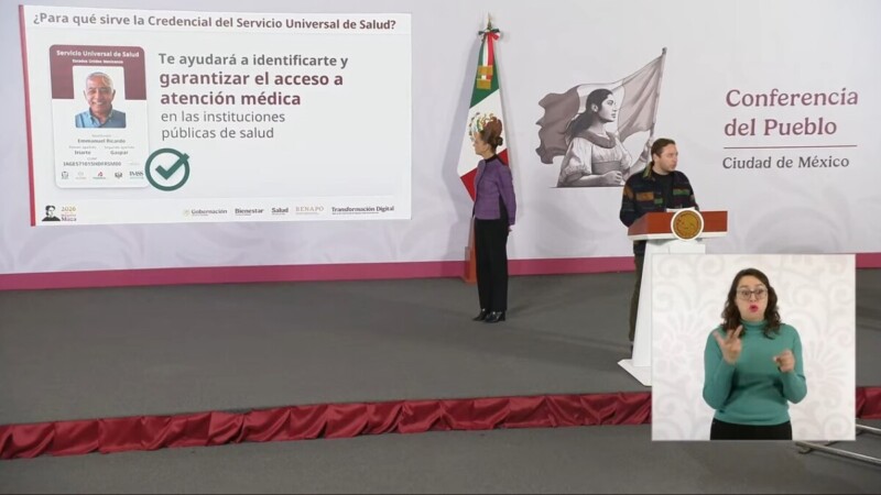 Va CSP por credencialización de Servicio Universal de Salud