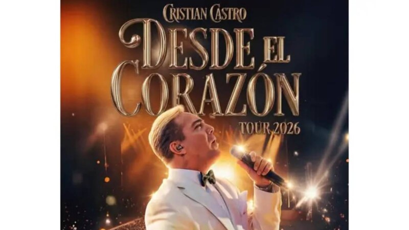 Cristian Castro celebra más de 30 años de carrera con conciertos en la CDMX