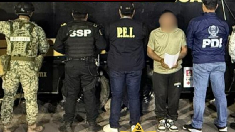 Detienen al presunto homicidio de un hombre hallado en una maleta en el sur de Quintana Roo