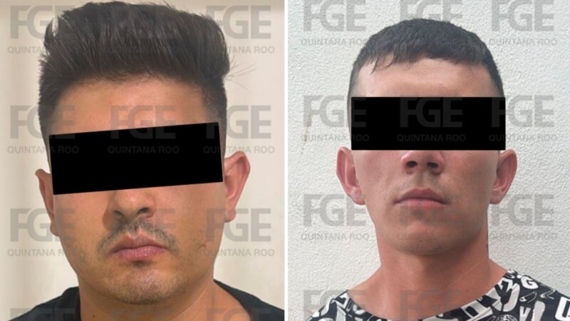 Capturan a dos sujetos por narcomenudeo; estarían implicados en un homicidio y lesiones en Tulum