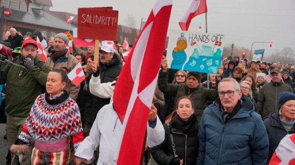 Protestas en Groenlandia contra planes de invasión de Trump