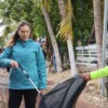 Atenea Gómez Ricalde realiza el primer Limpiatón del 2026 en Isla Mujeres