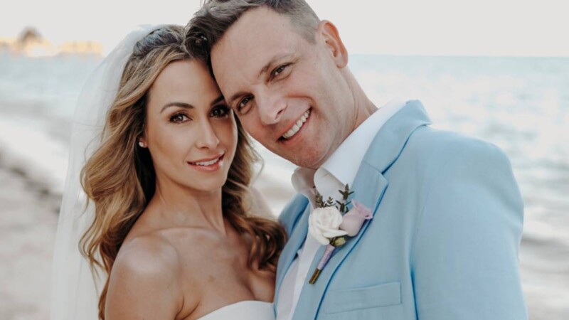 Patricio Borghetti y Odalys Ramírez se casan en íntima boda en Cancún