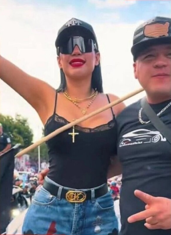 En imagen del pasado agosto, la entonces alcaldesa de Cuauhtémoc, Sandra Cuevas, con el ahora aprehendido Benoni Fernández Rosas. 