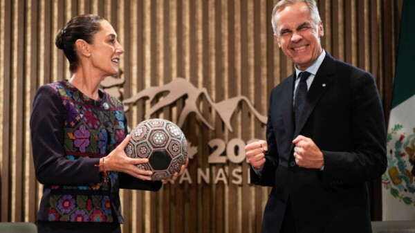 Elogia CSP discurso de Carney; UE cancela el tratado con EU