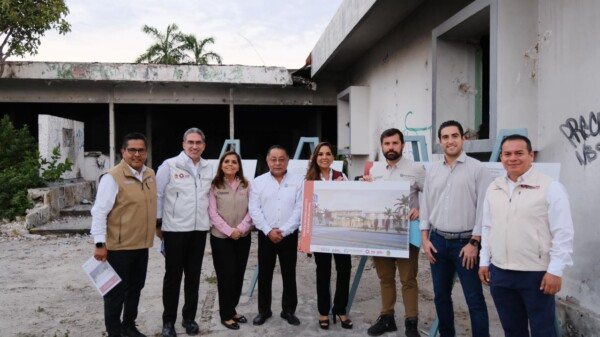 Anuncian Mara Lezama y Alejandro Svarch recuperación del antiguo hospital Kumate para construir el Hospital Materno Infantil de Cancún
