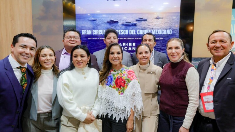Presentan 'Gran Circuito de Pesca del Caribe Mexicano' en Fitur
