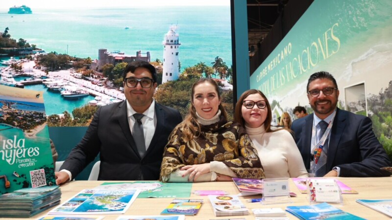 Resultados positivos para Isla Mujeres en Fitur 2026 consolidan su posicionamiento internacional como destino responsable e incluyente