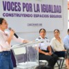 Lleva Ana Paty Peralta 'Voces por la Igualdad' a estudiantes
