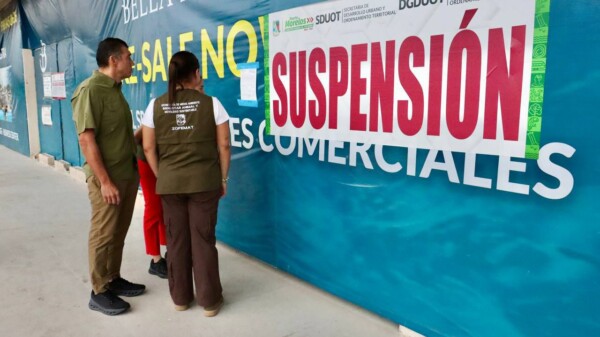 Suspende Puerto Morelos obras por incumplimiento a la ley