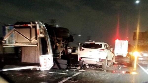 Trágico choque múltiple en la México-Pachuca deja dos muertos y caos vial