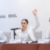 Trabaja Ana Paty Peralta para consolidar los comités de paz en BJ
