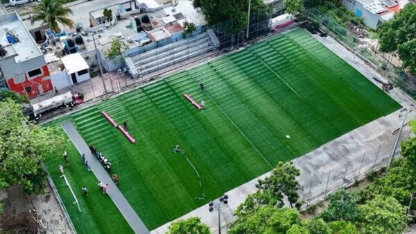 Continúa la recuperación de espacios deportivos para las y los cancunenses