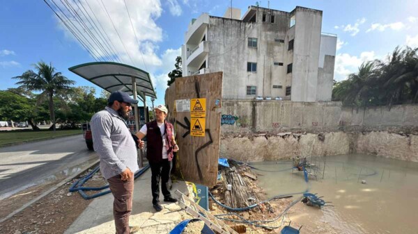 Inspecciona ayuntamiento de BJ obra en SM 15