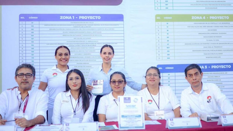Convoca Ana Paty Peralta a cancunenses a votar en presupuesto participativo