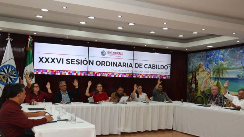 Cabildo de Isla Mujeres aprueba Programa de Inversión Anual 2026 para fortalecer la transformación y el bienestar de las familias isleñas