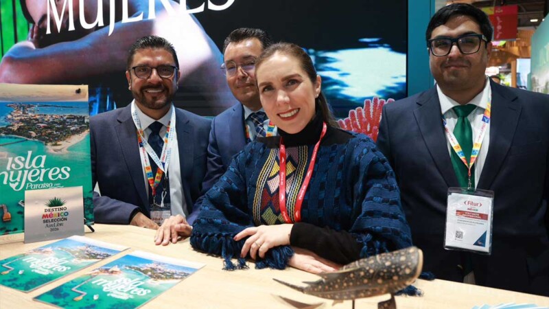 Isla Mujeres fortalece la proyección internacional del destino en FITUR 2026