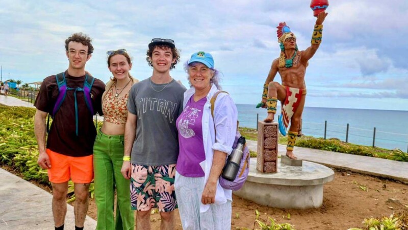 Gobierno Municipal consolida el Parque Escultórico de Punta Sur como referente cultural y turístico de Isla Mujeres